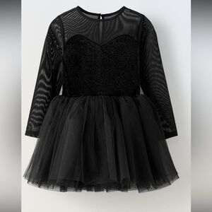 Zara Black swan Shimmer Kids Costume 
Halloween costume